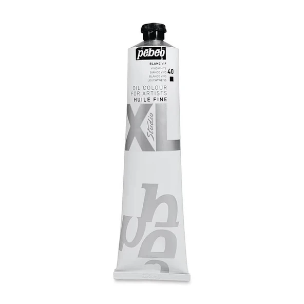 Pebeo Studio XL Fine Yağlı Boya 200 ml Vivid White 40 ürün görseli 1