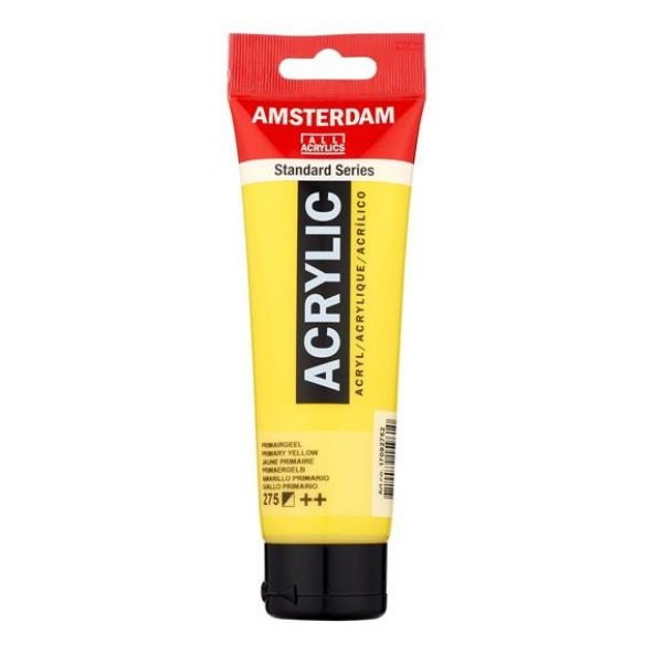 Amsterdam Akrilik Boya 120ml Tüp PRIMARY YELLOW 275 ürün görseli 1