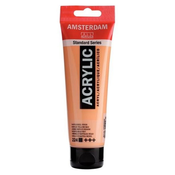 Amsterdam Akrilik Boya 120ml Tüp NAPLES YELLOW RED 224 ürün görseli 1