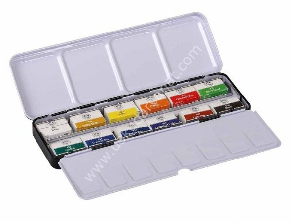 Mungyo  Professional Suluboya  1/1 Tam Boy Tablet 12 renk ürün görseli 1