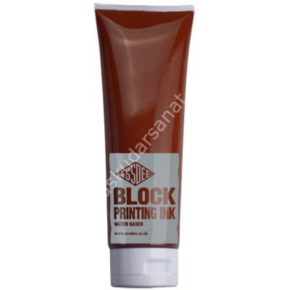 Essdee Linol Baskı Boyası Su Bazlı 300ml Burnt Sienna ürün görseli 1