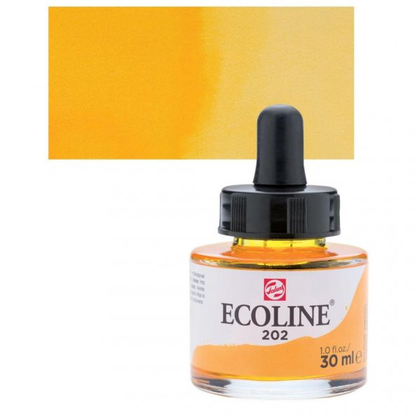 Talens Ecoline Sıvı Suluboya 30 ml. 202 Deep Yellow ürün görseli 1
