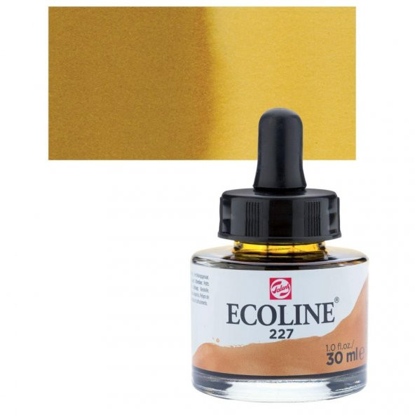 Talens Ecoline Sıvı Suluboya 30 ml. 227 Yellow Ochre ürün görseli 1