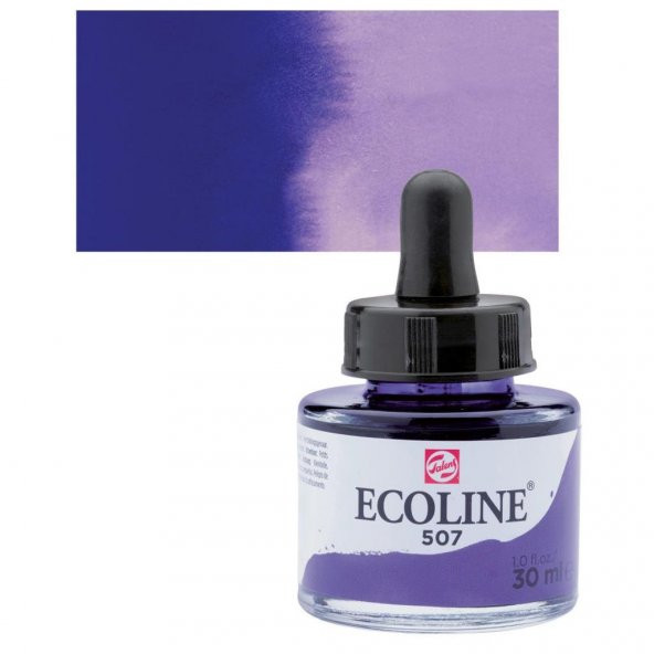 Talens Ecoline Sıvı Suluboya 30 ml. 507 Ultramarine Violet ürün görseli 1