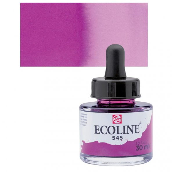 Talens Ecoline Sıvı Suluboya 30 ml. 545 Red Violet ürün görseli 1