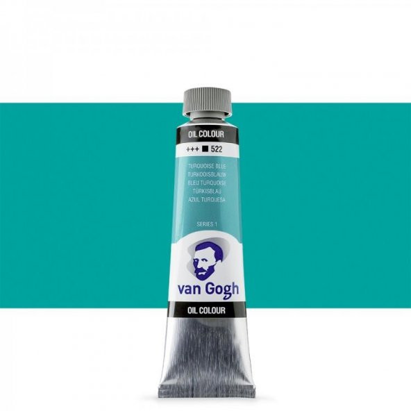 Talens Van Gogh Yağlı Boya 40ml Seri 1 522 Turquoise Blue ürün görseli 1