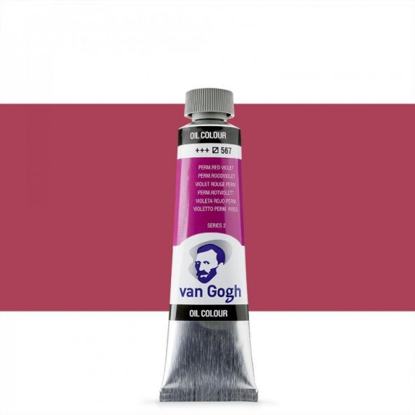Talens Van Gogh Yağlı Boya 40ml Seri 2 567 Prem Red Violet ürün görseli 1