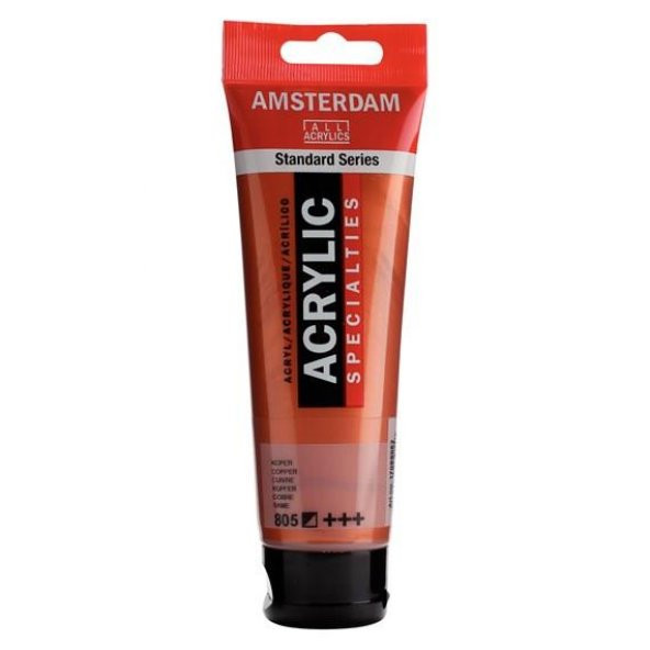 Amsterdam Akrilik Boya 120ml Tüp METALİK COPPER 805 ürün görseli 1