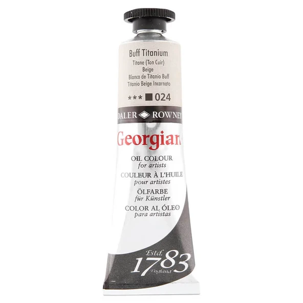 Daler Rowney Georgian Yağlı Boya 38 ml Buff Titanium 024 ürün görseli 1