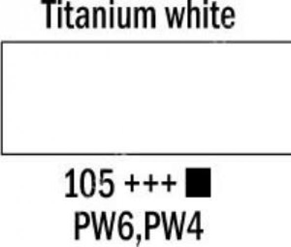 Talens Artcreation Yağlı Boya 200ml 105 Titanium White ürün görseli 1