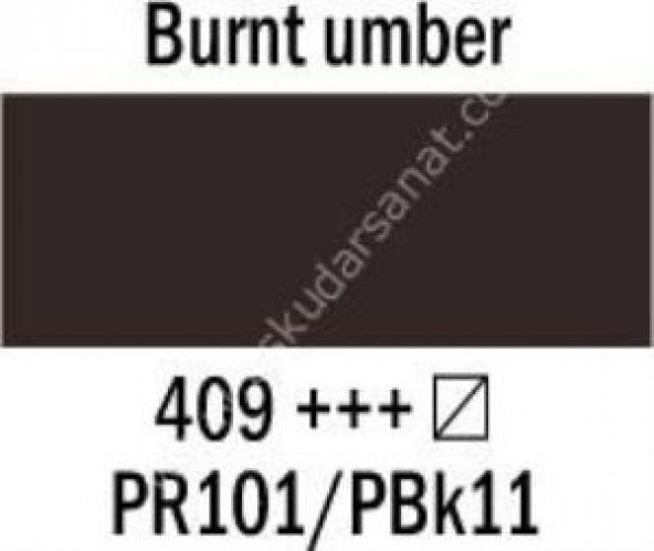 Talens Artcreation Yağlı Boya 200ml 409 Burnt Umber ürün görseli 1