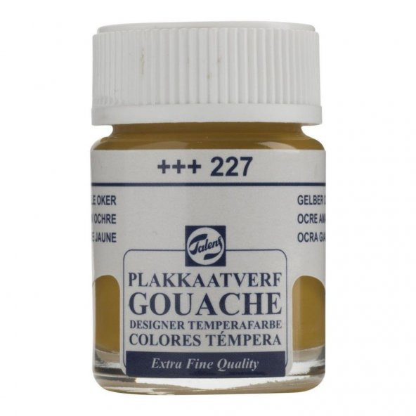 Talens Guaj Boya Cam Şişe 16ml 227 Yellow Ochre ürün görseli 1