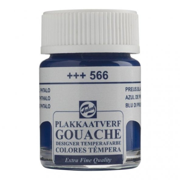 Talens Guaj Boya Cam Şişe 16ml 566 Prussian Blue ürün görseli 1