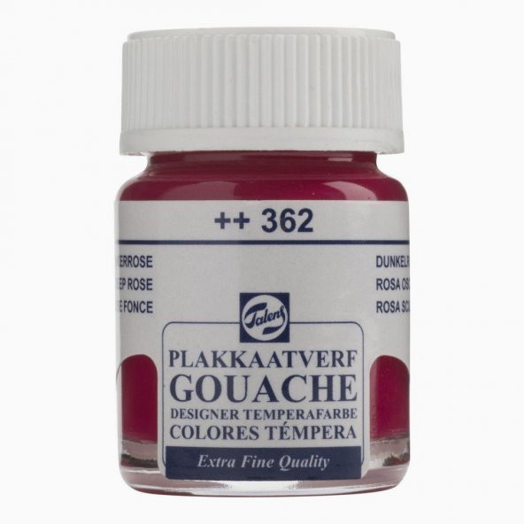 Talens Guaj Boya Cam Şişe 16ml 362 Deep Rose ürün görseli 1