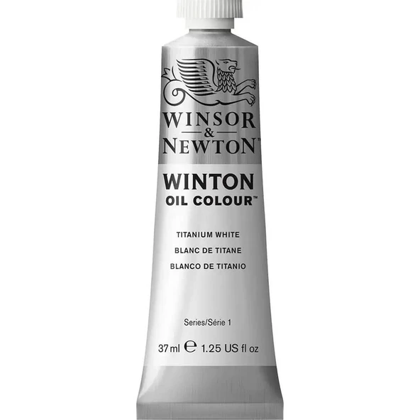 Winsor & Newton Winton Yağlı Boya 37 ml Titanium White 644 ürün görseli 1