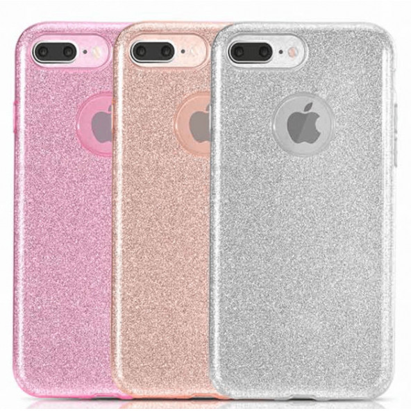 Apple iphone 7/8 için Simli Parlayan Slikon Kılıf ürün görseli 1