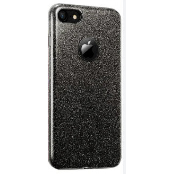 Apple iphone 7/8 için Simli Parlayan Slikon Kılıf - Resim 5