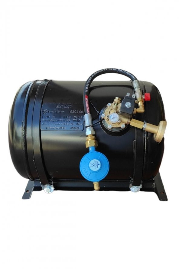 Karavan Lpg Tankı Yatay 32 Litre Hazır Set ürün görseli 1