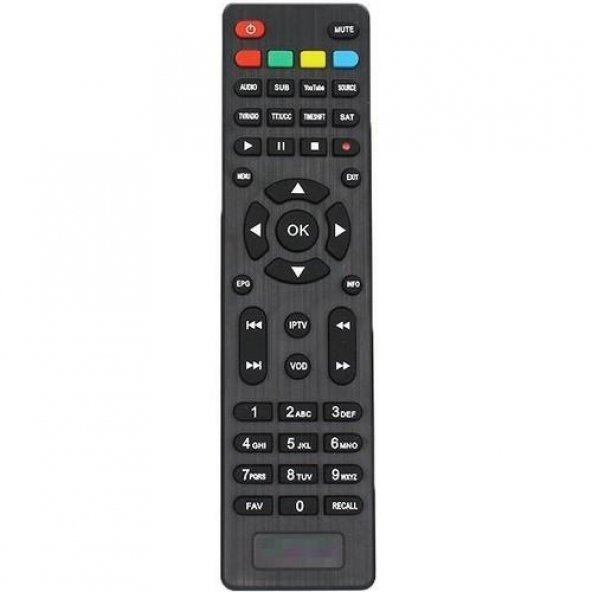 Rose DR-8070 Kasalı Hd Uydu Kumandası ürün görseli 1