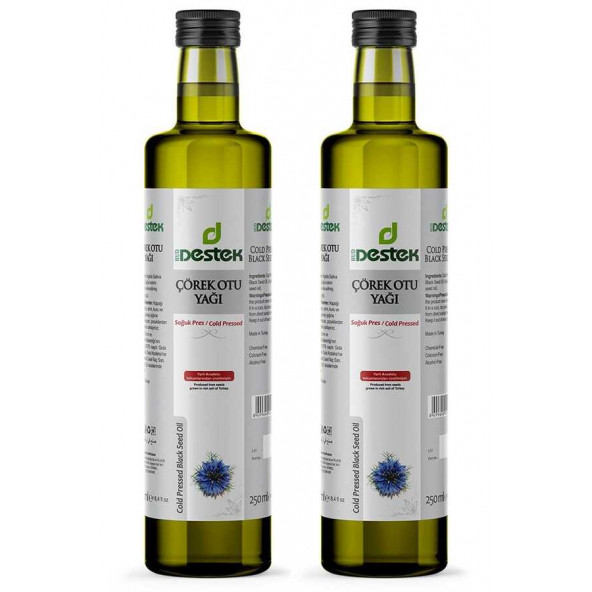 DESTEK ÇÖREKOTU YAĞI 250 ML 2ADET ürün görseli 1