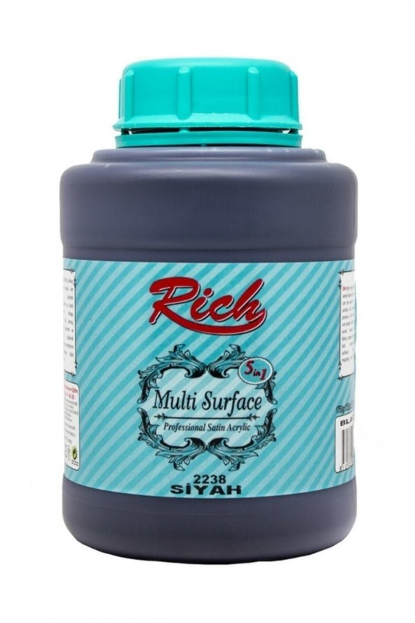 Multi Surface 1250 Ml Boya 2238 Siyah ürün görseli 1