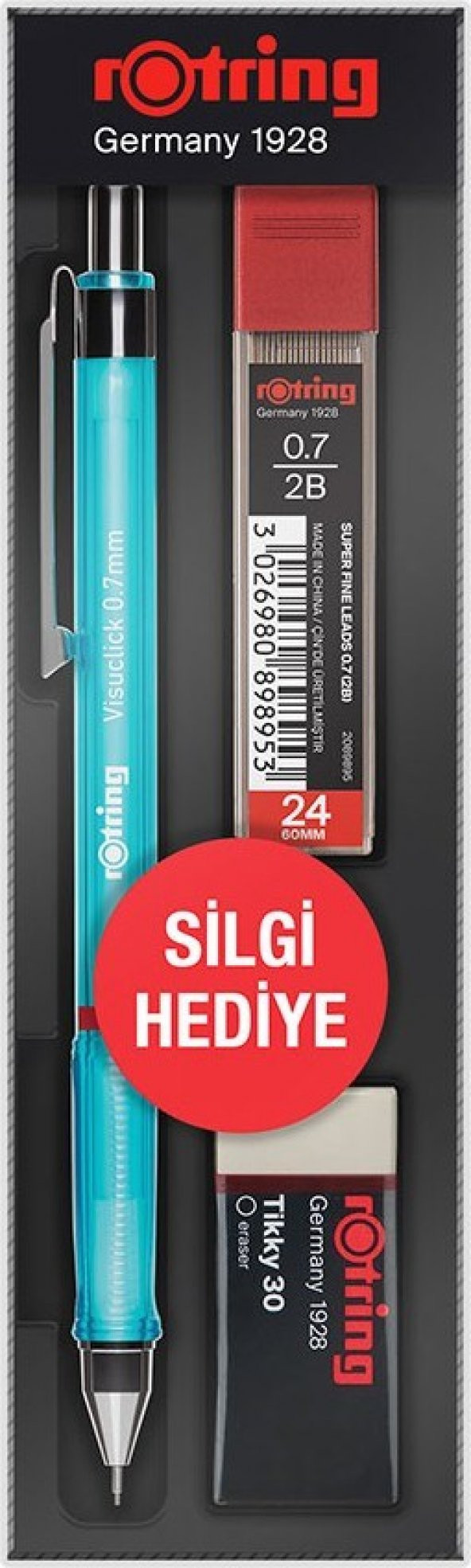 Rotring Visuclick Versatil Kalem Okul Seti Mavi 0.7 Mm RO-VK07 ürün görseli 1
