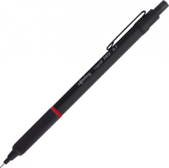 Rotring Rapid Pro Mat Siyah 0.7 mm Versatil Kalem ürün görseli 1