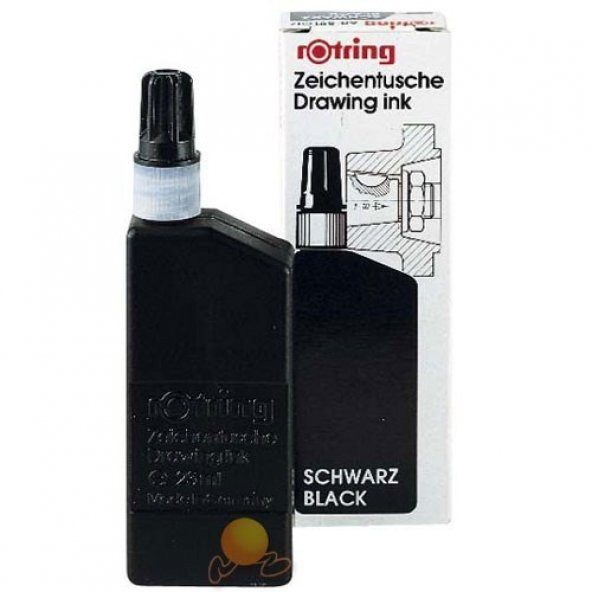 Rotring Rapido Mürekkebi 23Ml Siyah 194660 ürün görseli 1