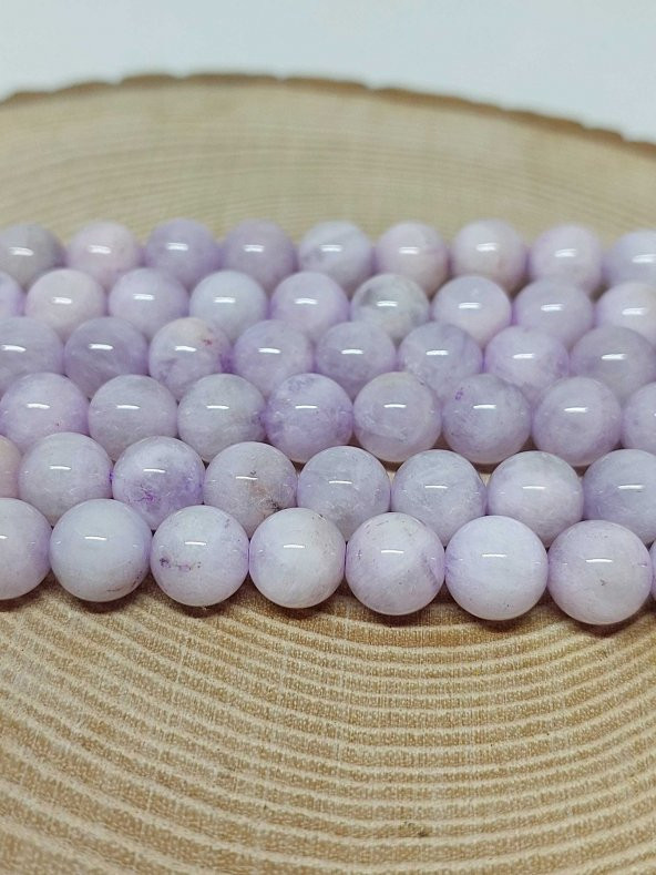 Kunzit Taşı Dizi 8mm ürün görseli 1