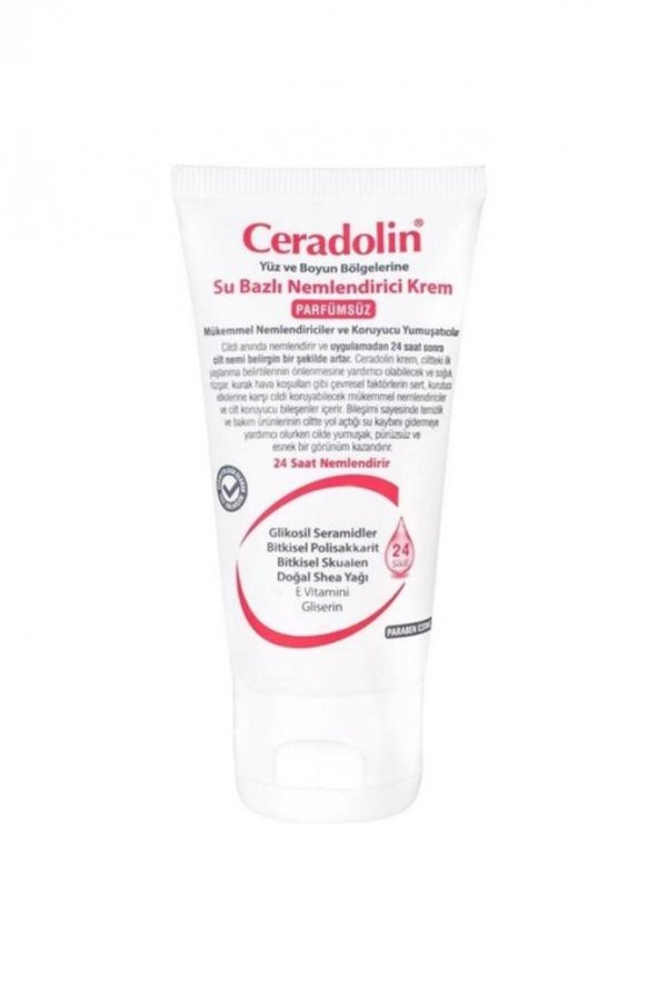 CERADOLİN Parfümsüz Su Bazlı Nemlendirici Krem 50 ml ürün görseli 1