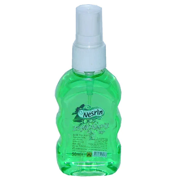 Zeytin Çiçeği Kolonyası 60 Derece Pet Şişe Sprey 50 ML ürün görseli 1