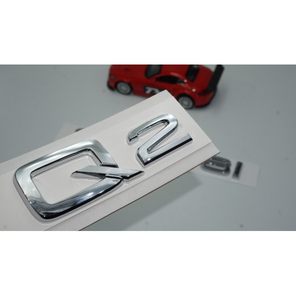 Audi Q2 35 TFSi Krom ABS 3M 3D Bagaj Yazı Logo Orjinal Ürün ürün görseli 1