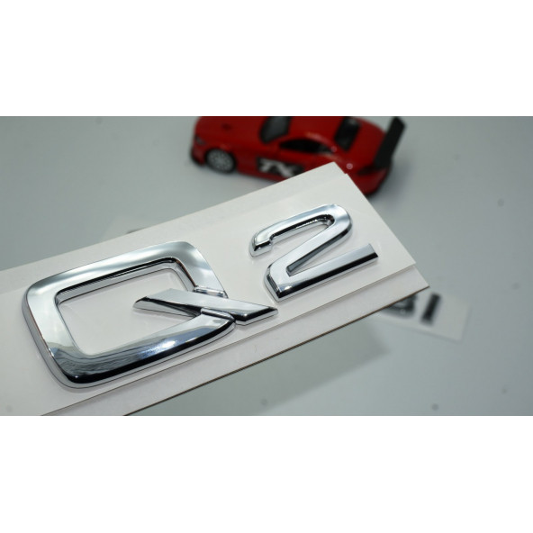 Audi Q2 40 TFSi Krom ABS 3M 3D Bagaj Yazı Logo Orjinal Ürün ürün görseli 1