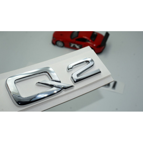 Audi Q2 45 TFSi Krom ABS 3M 3D Bagaj Yazı Logo Orjinal Ürün ürün görseli 1