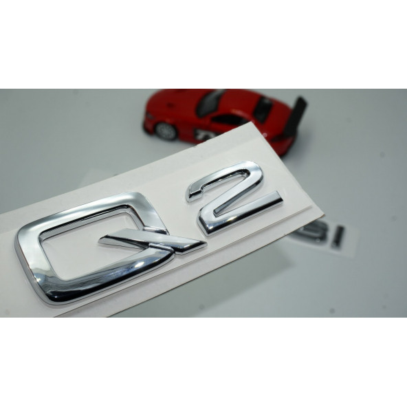 Audi Q2 50 TFSi Krom ABS 3M 3D Bagaj Yazı Logo Orjinal Ürün ürün görseli 1