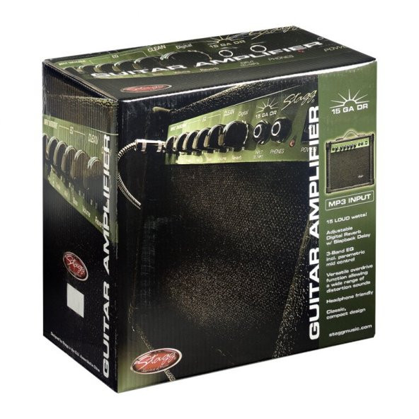 STAGG 15 GA DR ELEKTRO GİTAR AMFİSİ - Resim 2