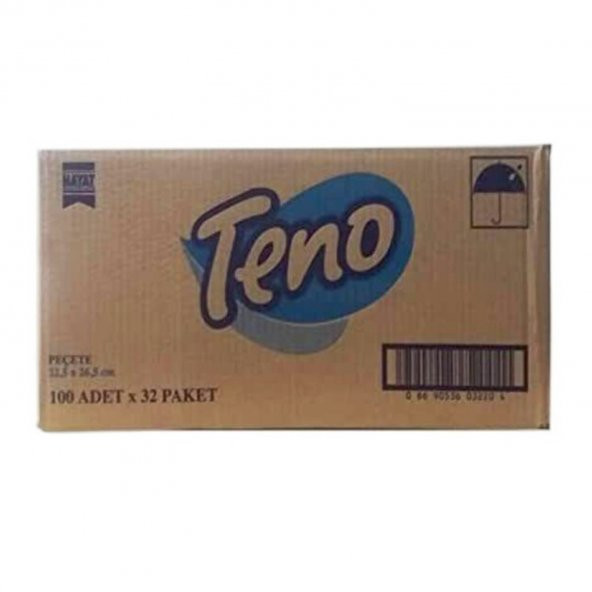 Teno Peçete 100 lü 32 Paket - Resim 2