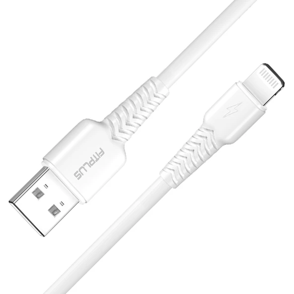 FitPlus Bianca B422 USB - iPhone Lightning Flex Şarj Kablosu 2.4A 1mt - Resim 4