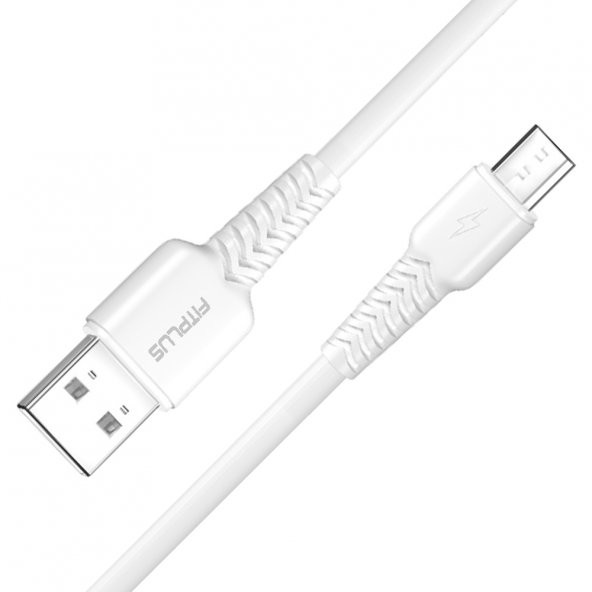 FitPlus Bianca B421 USB - Micro USB Flex Şarj Kablosu 2.4A 1mt - Resim 4