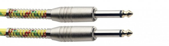 STAGG ENSTRÜMAN KABLOSU KUMAŞ 6M SGC6VT YL ürün görseli 1