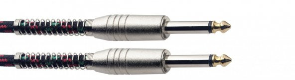 STAGG ENSTÜRMAN KABLOSU KUMAŞ SARGI 6M SGC6VT BK ürün görseli 1