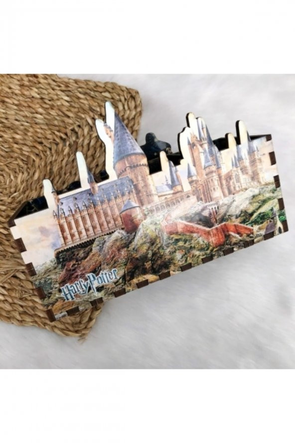 Harry Potter Hogwarts Mdf 4 Bölmeli Kalemlik ürün görseli 1
