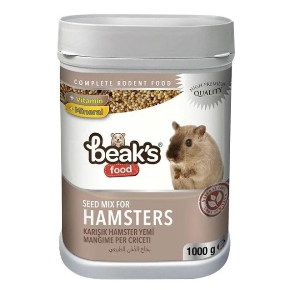 Beaks Karışık Hamster Yemi 1000 gr ürün görseli 1