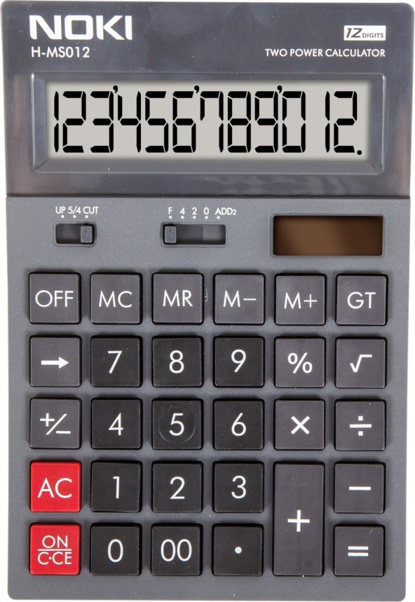 Noki Hesap Makinesi 12 Hane H-MS012 ürün görseli 1