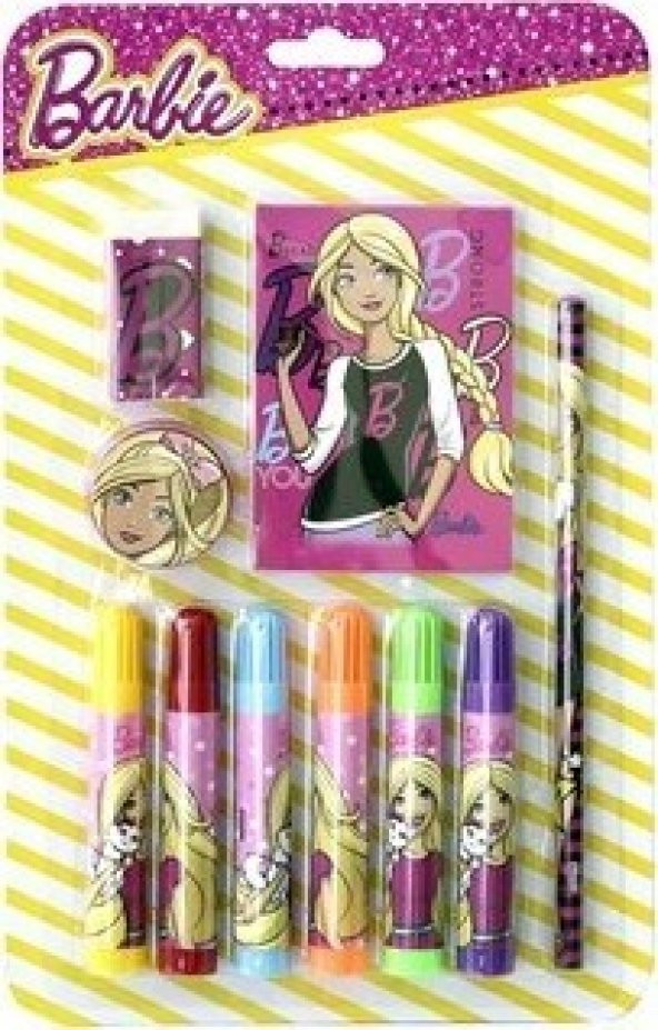 Cem Barbie Kırtasiye Seti B-3626 ürün görseli 1
