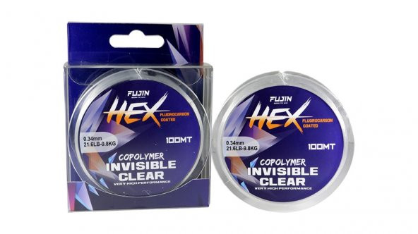 Fujin Hex SHT Ultra FC 100mt Misina 0.340mm ürün görseli 1