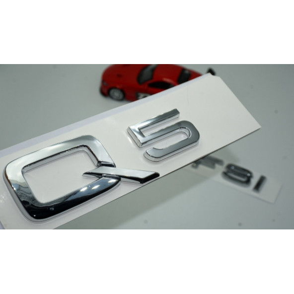 Audi Q5 45 TFSi Krom ABS 3M 3D Bagaj Yazı Logo Orjinal Ürün ürün görseli 1