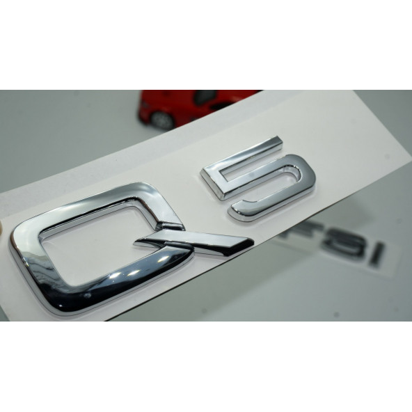 Audi Q5 50 TFSi Krom ABS 3M 3D Bagaj Yazı Logo Orjinal Ürün ürün görseli 1