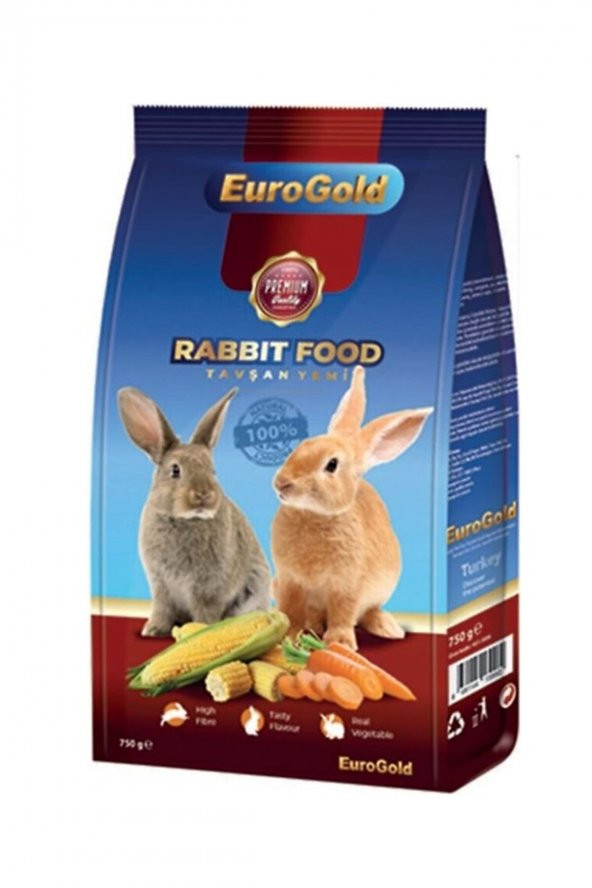 EuroGold Tavşan Yemi 750 gr ürün görseli 1
