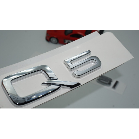 Audi Q5 40 TFSi Krom ABS 3M 3D Bagaj Yazı Logo Orjinal Ürün ürün görseli 1